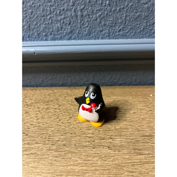 Other - Toy Story Wheezy Penguin Figurine Collectible Toy with Red Bow Tie